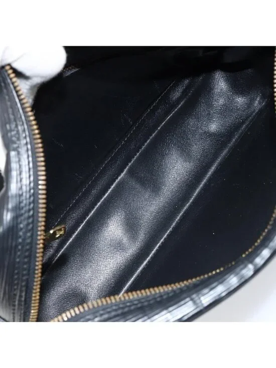 Authentic LOUIS VUITTON Epi Trocadero 27 Shoulder Bag Black M52312 LV - Picture 3 of 16